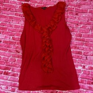 Milano sleeveless top. Size large